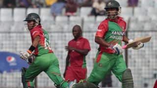 Bangladesh vs Zimbabwe 3rd ODI Dhaka: Tamim Iqbal and Anamul Haque notch up 50-run partnership